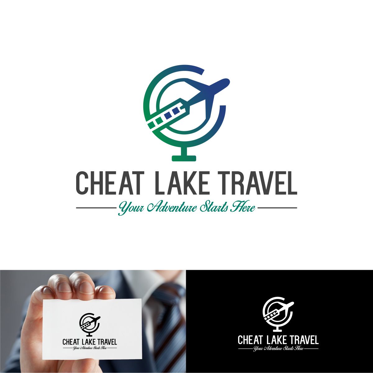 Logo Design by webeezine for Cheat Lake Travel | Design #13794463