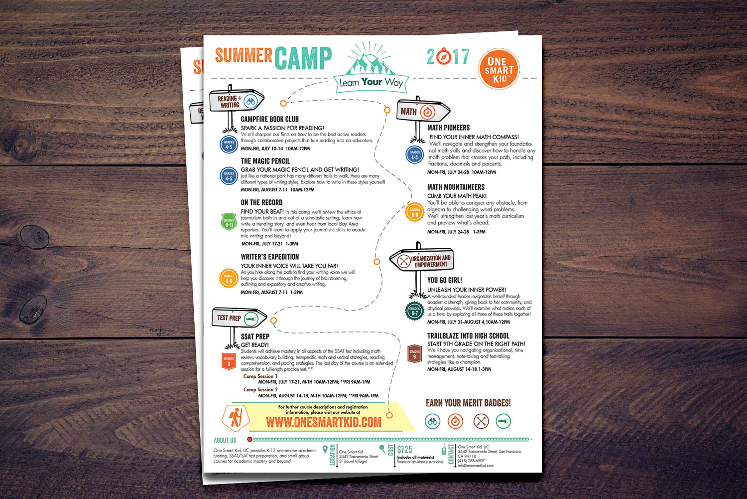 Diseño de Flyer por Sarina.dsg para One Smart Kid | Diseño #13933569