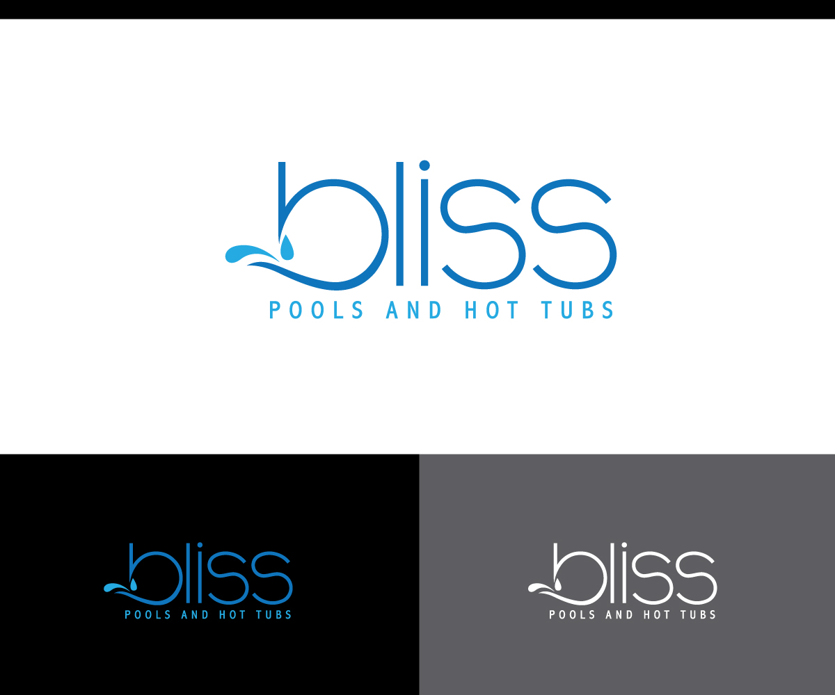 Logo Design by webeezine for Bliss Pools & Hot Tubs | Design #13805789