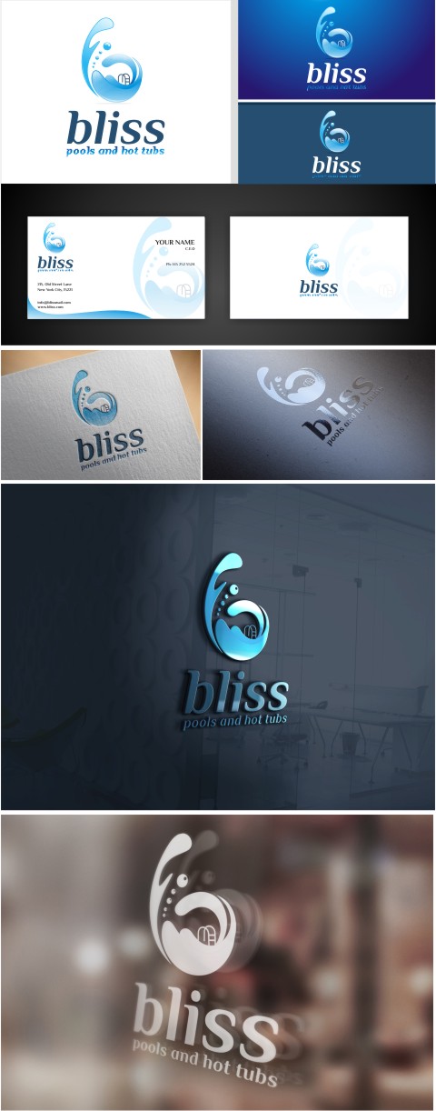 Logo Design by Soul Light for Bliss Pools & Hot Tubs | Design #13869298