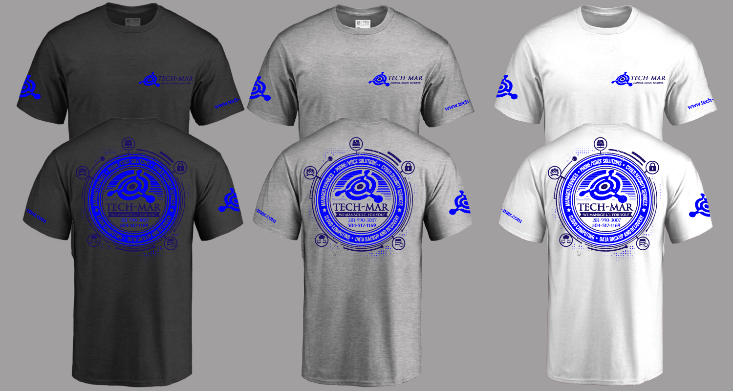 T-Shirt-Design von FATPIXEL für TECH-MAR ENTERPRISES LLC | Design: #14632138