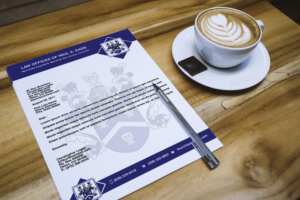 Letterhead Design by Designing Birds for Law Offices of Paul Eads | Design: #13800518