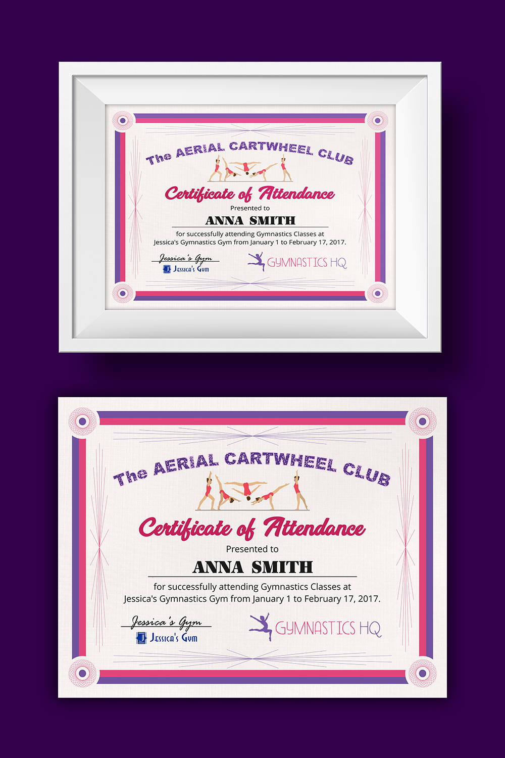 Print Design par ImageNation pour Gymnastics HQ | Design #13810381