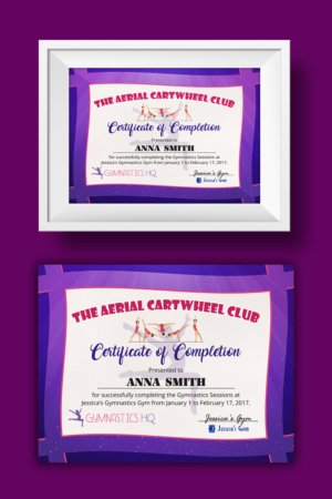 Print Design by ImageNation for Gymnastics HQ | Design: #13810394