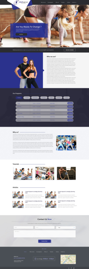 Web Design by sahank for this project | Design #13790427