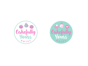 Cakefully Yours Hotel | Logo Design by wonderland