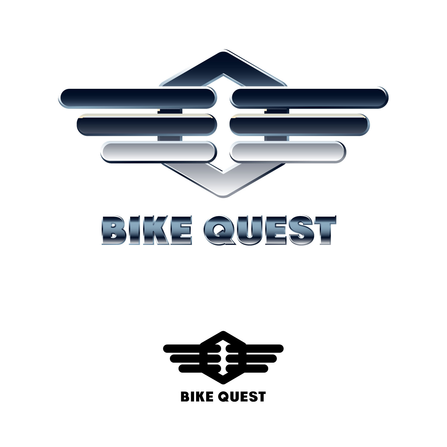 Logo Design by at-as for BIKE QUEST INTERNATIONAL SDN BHD | Design #13869151