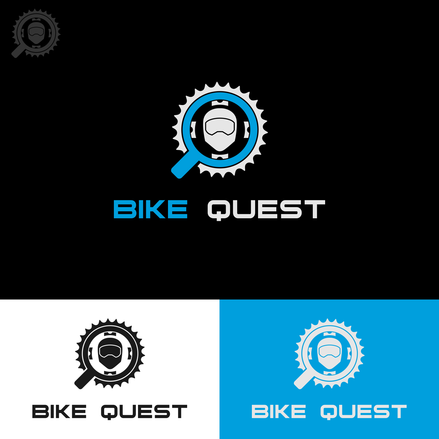 Logo Design by jae art 80 for BIKE QUEST INTERNATIONAL SDN BHD | Design #13852823