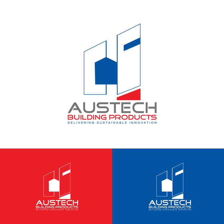 Logo Design by DesignDUO for Austech External Building Products | Design #13890572
