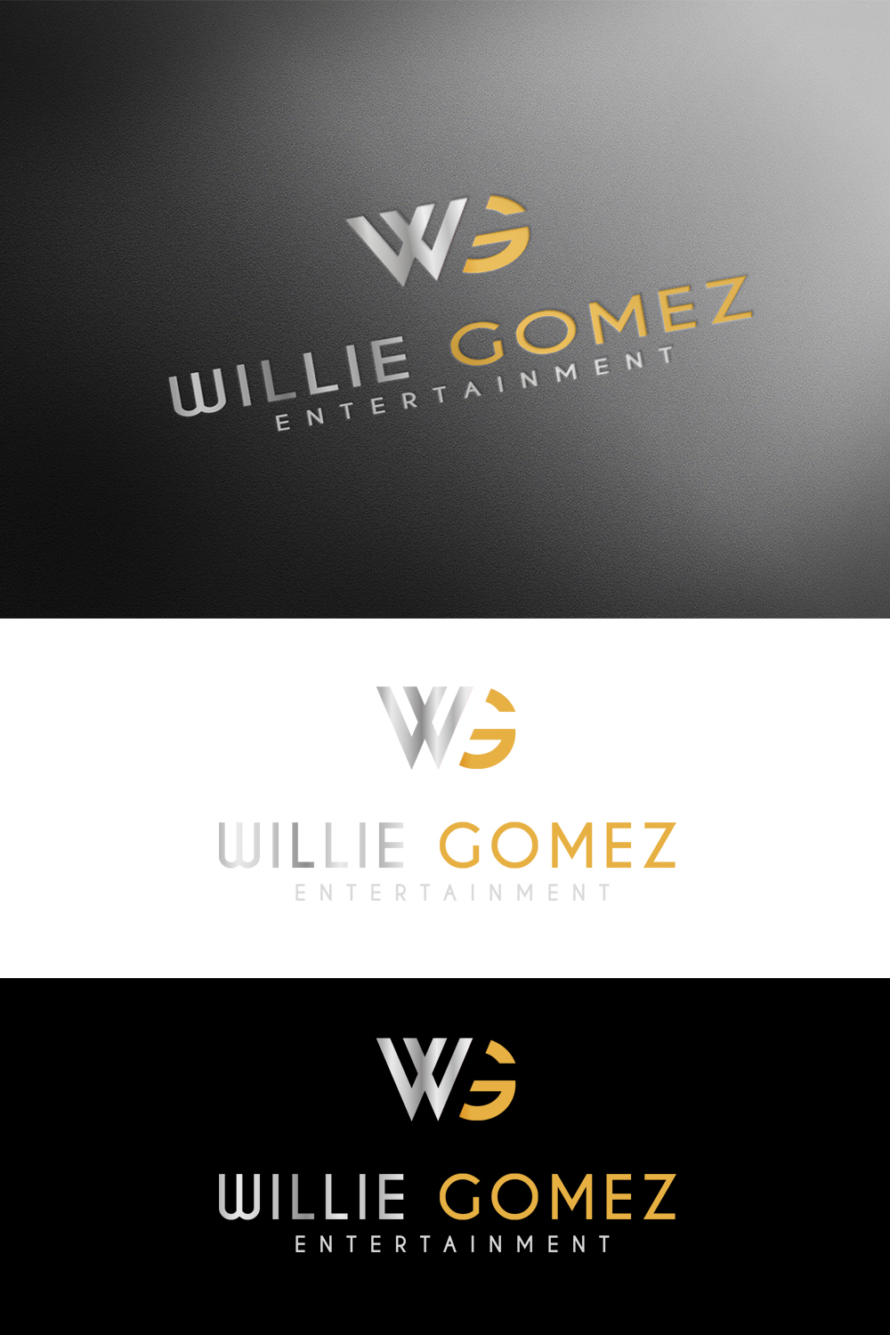 Logo Design by poetaa92 for Willie Gomez Entertainment | Design #13787475