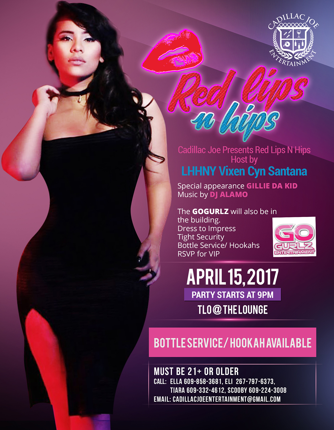 Flyer-Design von VEGA-Designs für Cadillac Joe Entertainment | Design #13881622