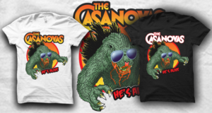 Rock Band T Shirt - New European Tour Design