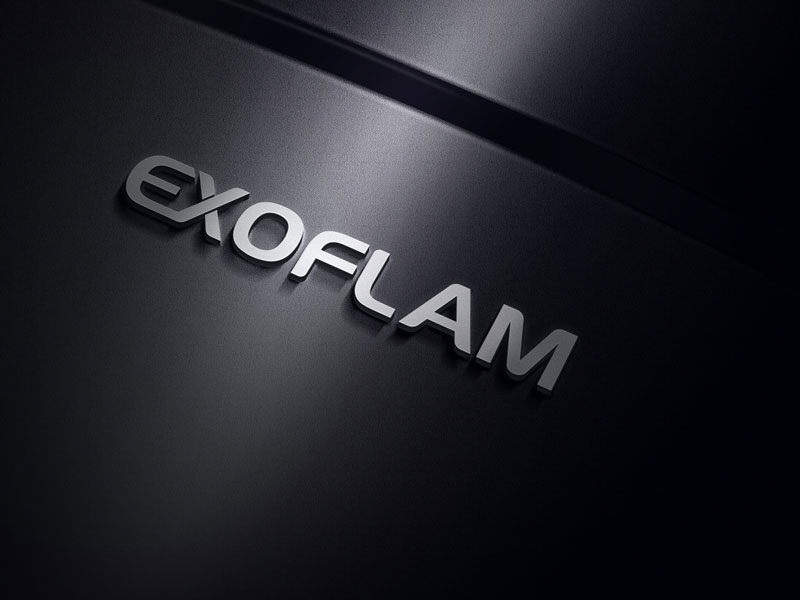 Logo Design by WINSTAR for EXOFLAM | Design #13818010