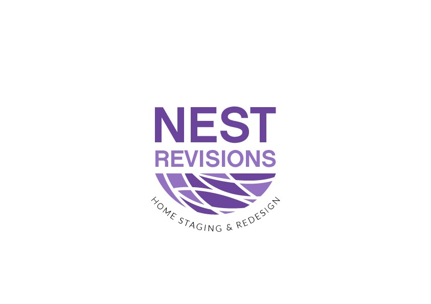 Logo Design by sikamcoy222 for Nest Revisions Home Staging & Redesign | Design #13816224