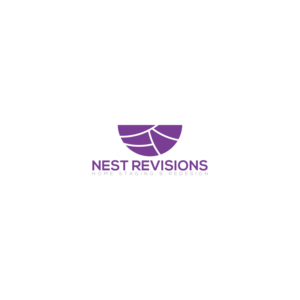 Logo Design by M.CreativeDesigns for Nest Revisions Home Staging & Redesign | Design: #13822633
