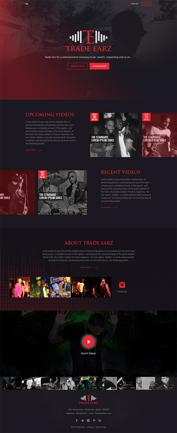 Web Design by RupalTechno for this project | Design #14154902