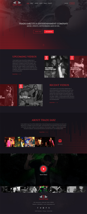 Web Design par RupalTechno pour ce projet | Design : #14154903