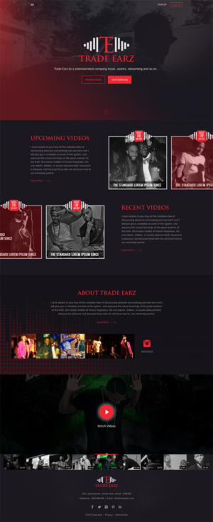 Web Design par RupalTechno pour ce projet | Design : #14155359