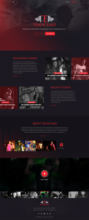 Web Design par RupalTechno pour ce projet | Design : #14155362