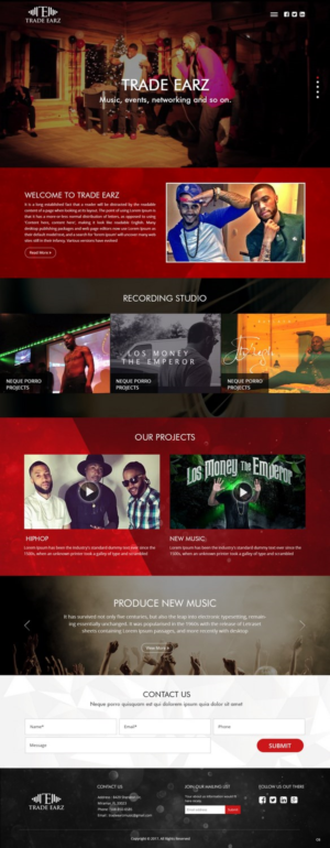 Web Design par pb pour ce projet | Design : #13800253