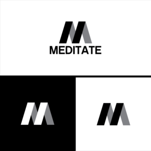 Logo-Design von 3Guys für Meditate LLC | Design: #13801474
