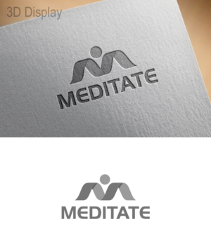 Logo-Design von 3Guys für Meditate LLC | Design: #13801485
