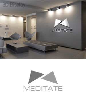 Logo-Design von 3Guys für Meditate LLC | Design: #13801487