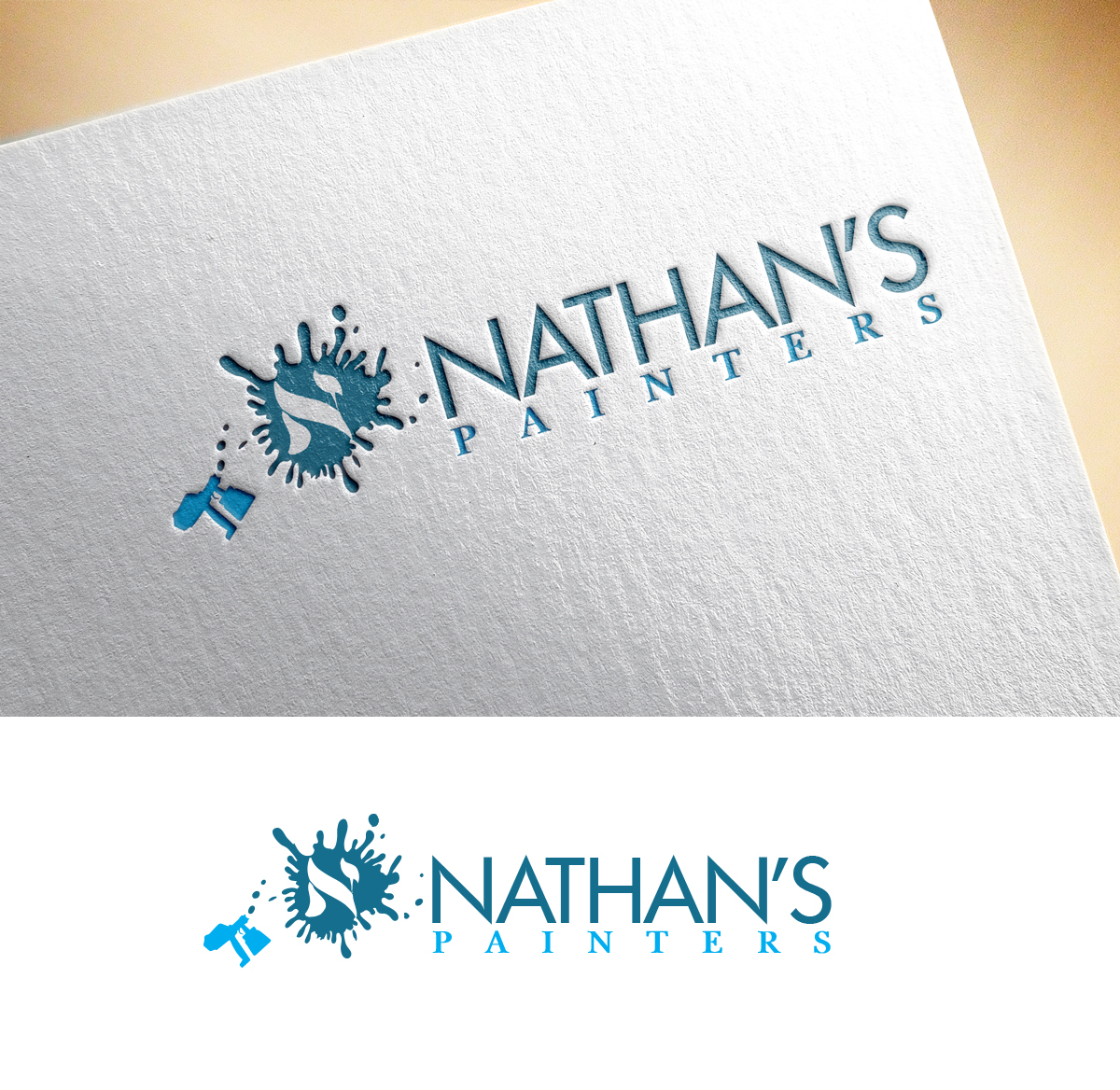 Logo Design by Impressive Solutions for Nathan's Painters | Design #13798705