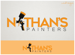 Logo Design by mngkw for Nathan's Painters | Design: #13785821