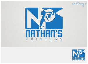 Logo Design by mngkw for Nathan's Painters | Design: #13790095