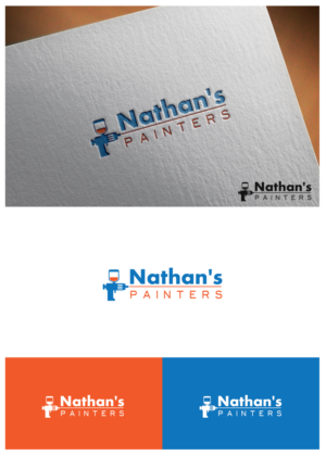 Logo Design by goranvisnjic82 for Nathan's Painters | Design #13786772