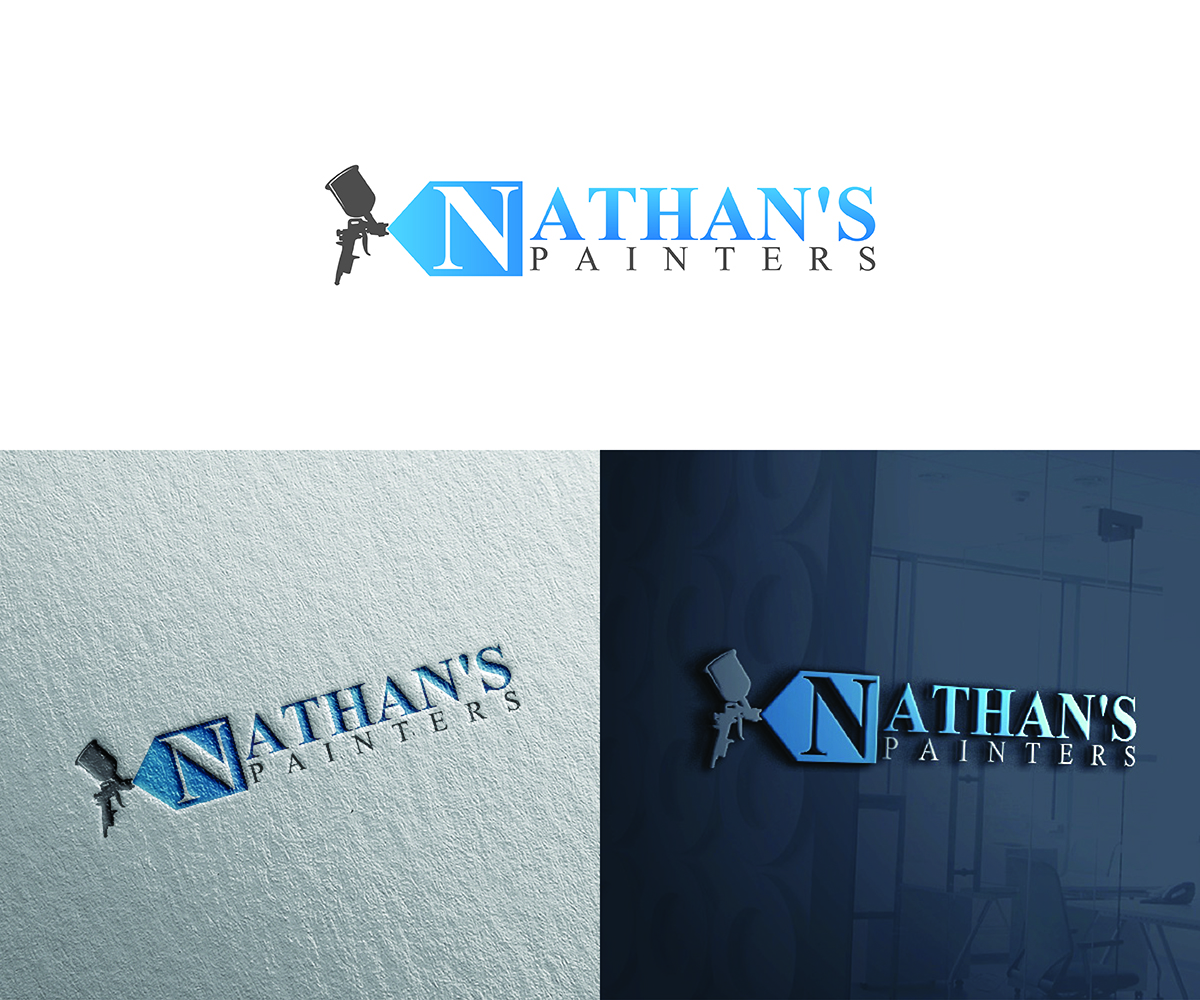 Logo Design by eMARK for Nathan's Painters | Design #13805288