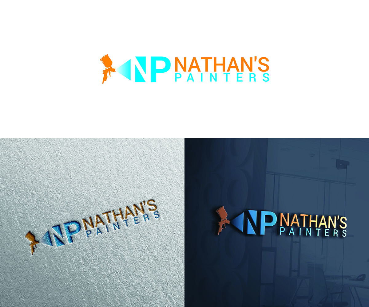 Logo Design by eMARK for Nathan's Painters | Design #13805289