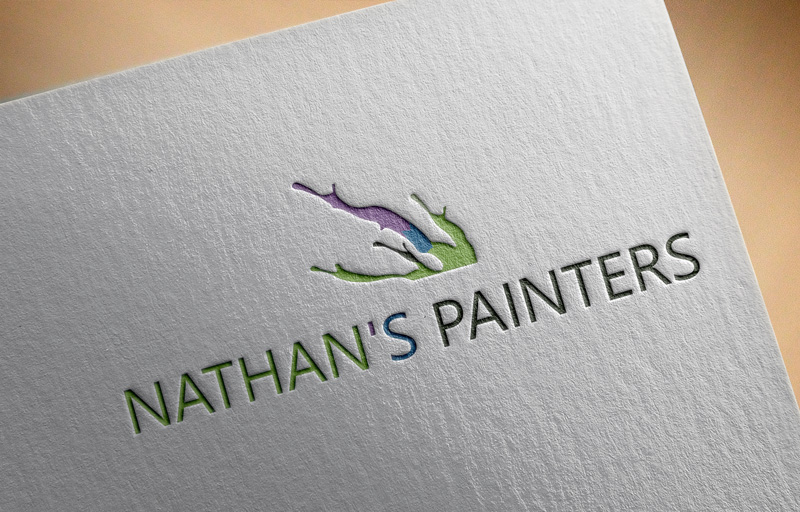 Logo Design by Top king  designer for Nathan's Painters | Design #13797249