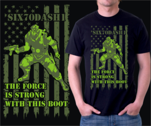 T-shirt Design by Rox Art Design for Six70Dash1 | Design: #13949890