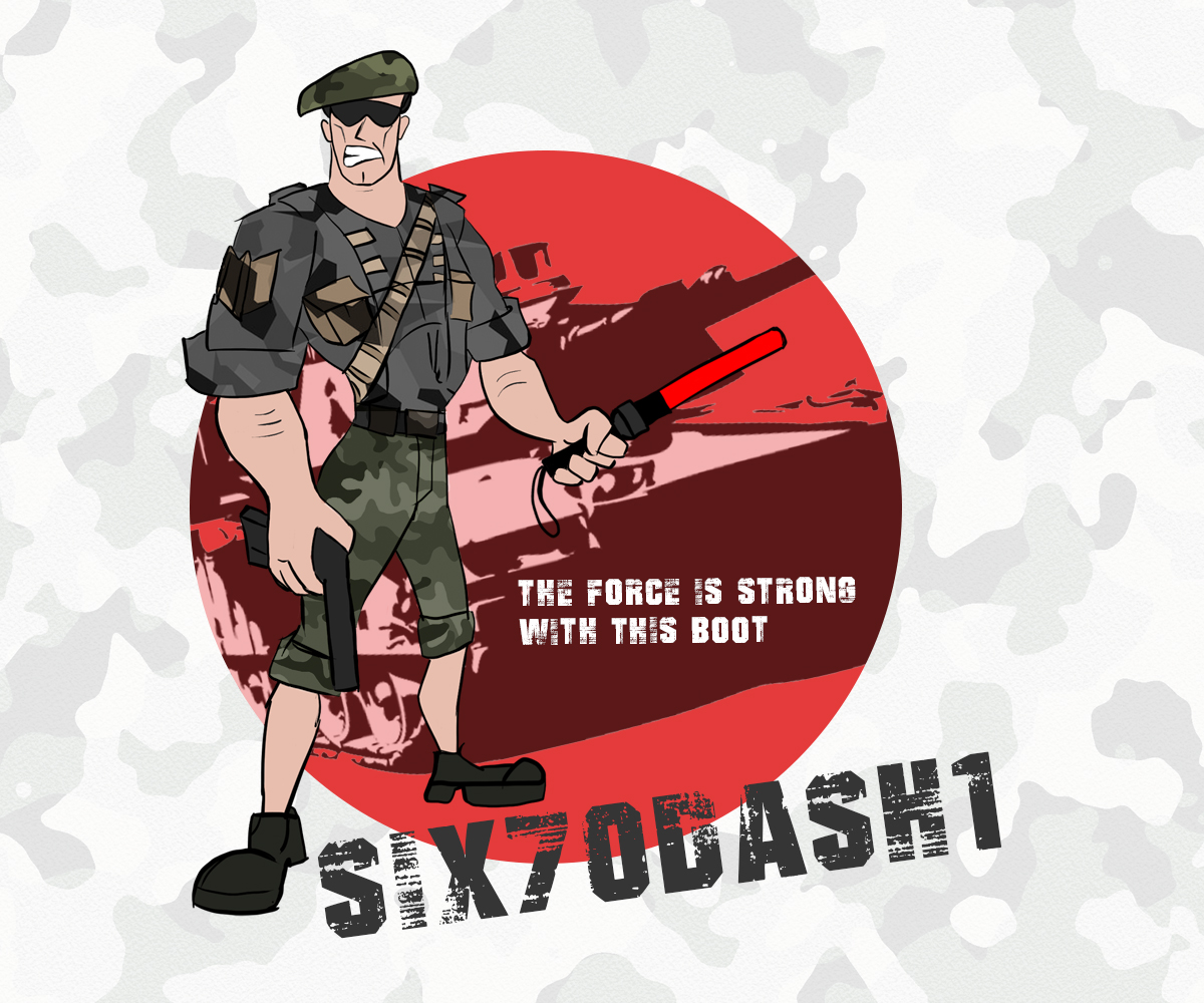 T-Shirt-Design von Z@!N für Six70Dash1 | Design #13966584