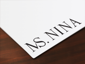 Diseño de Logo por IMD-HUB para Ms. Nina | Diseño: #13780563