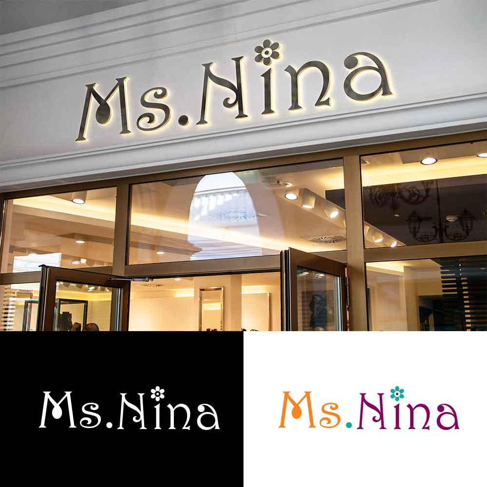 Logo Design by Logicspider for Ms. Nina | Design #13821728