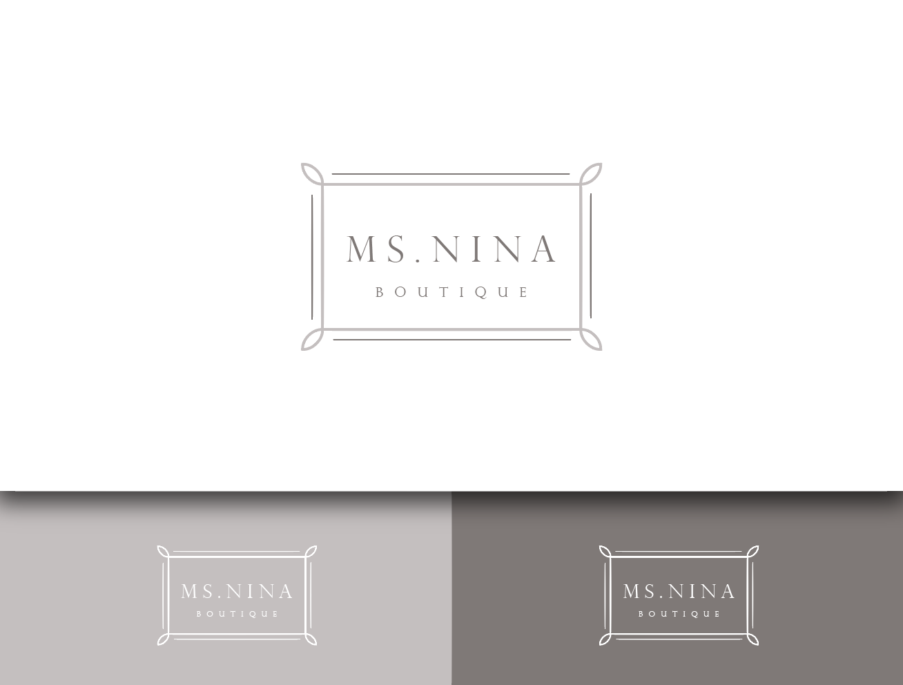 Logo Design by wonderland for Ms. Nina | Design #13800166