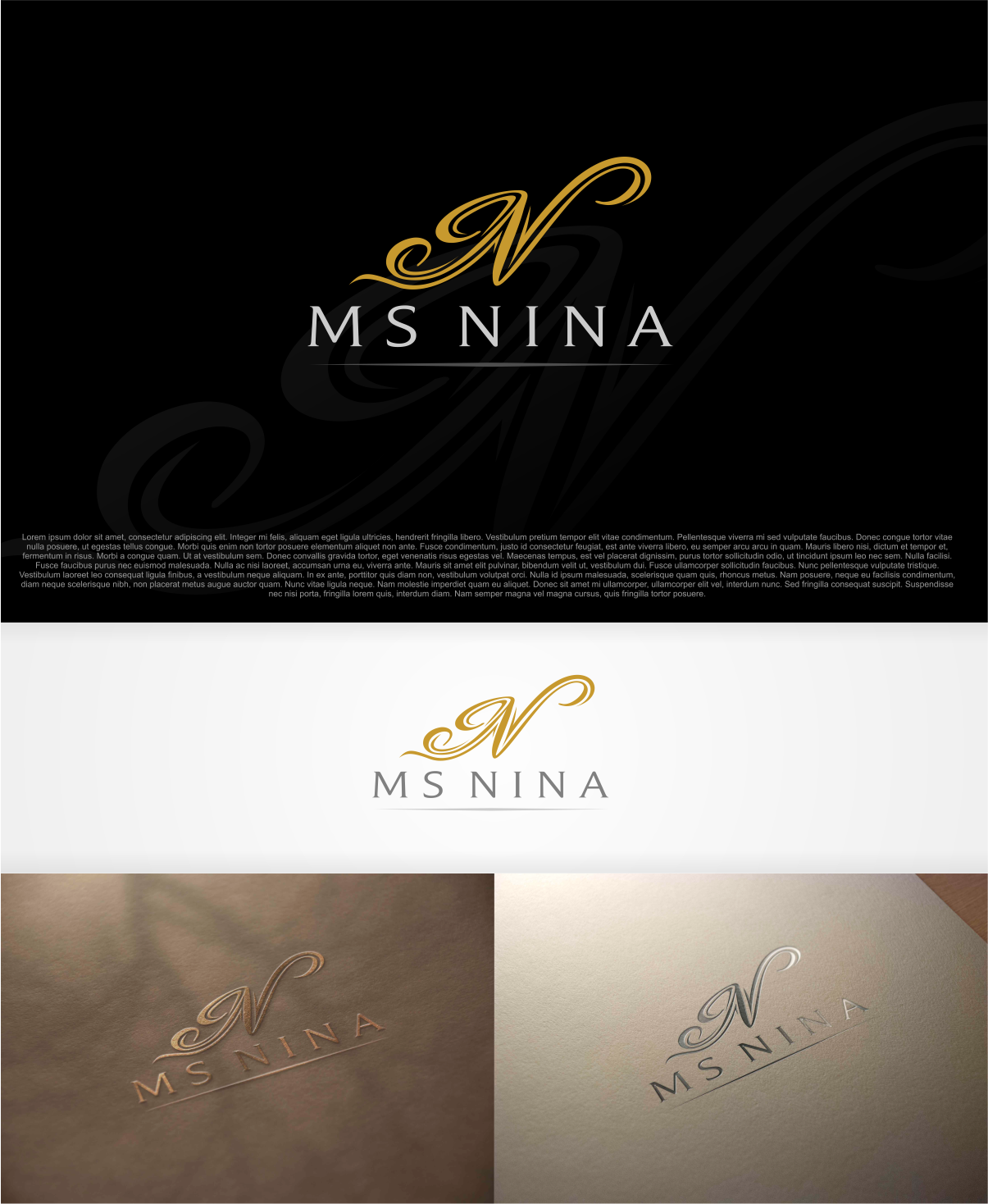Diseño de Logo por artswolf para Ms. Nina | Diseño #13824756