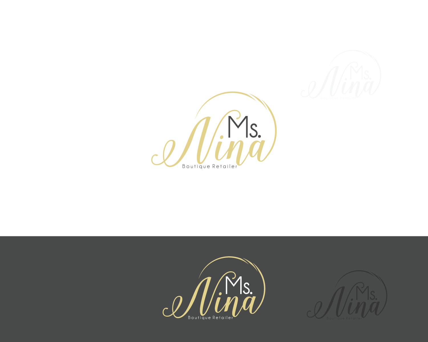 Logo Design by Atec for Ms. Nina | Design #13780598