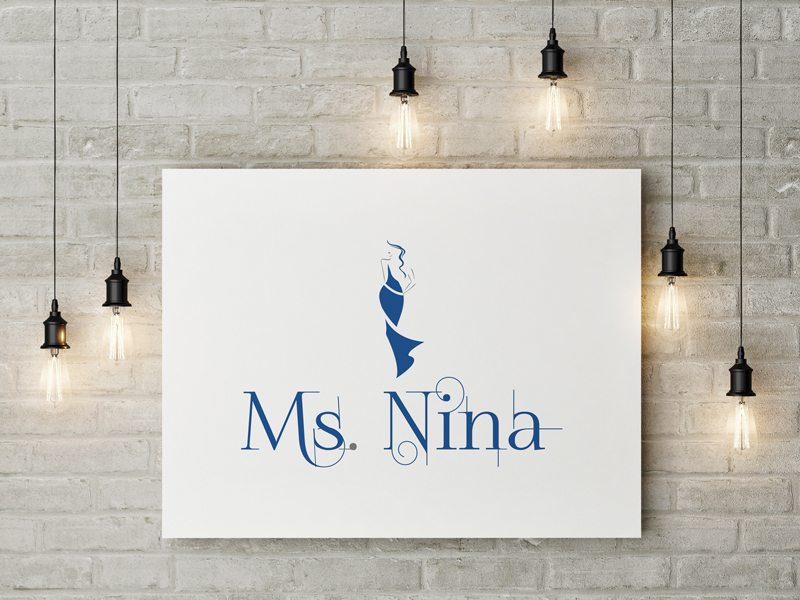 Logo Design by I AM NOBODY for Ms. Nina | Design #13788292
