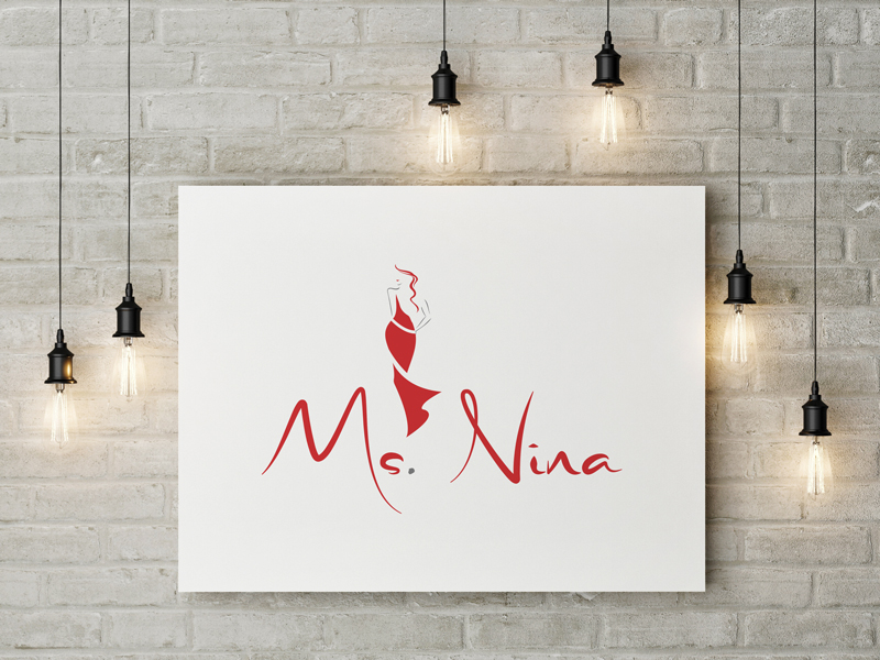 Logo Design by I AM NOBODY for Ms. Nina | Design #13788293