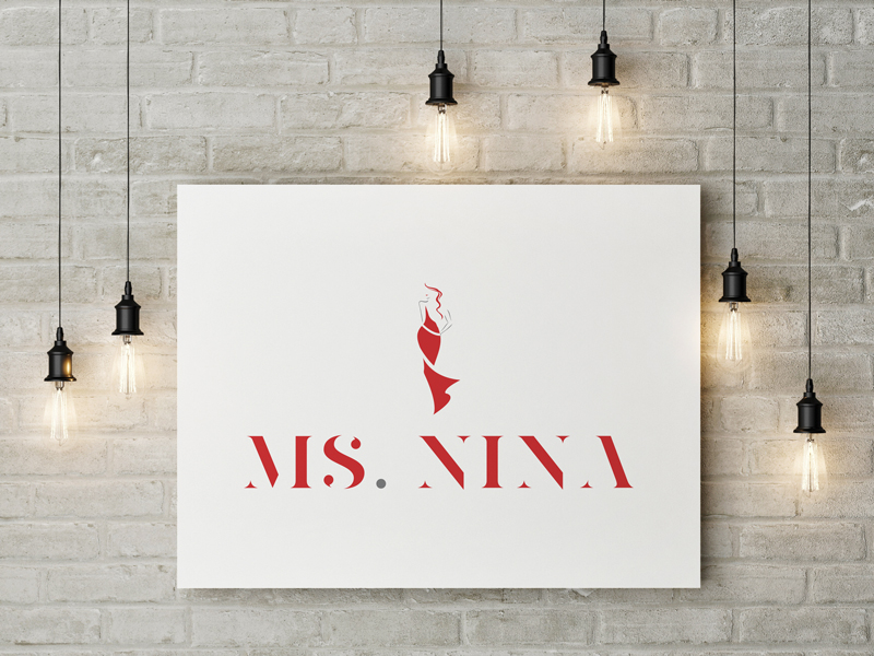 Logo Design by I AM NOBODY for Ms. Nina | Design #13788295