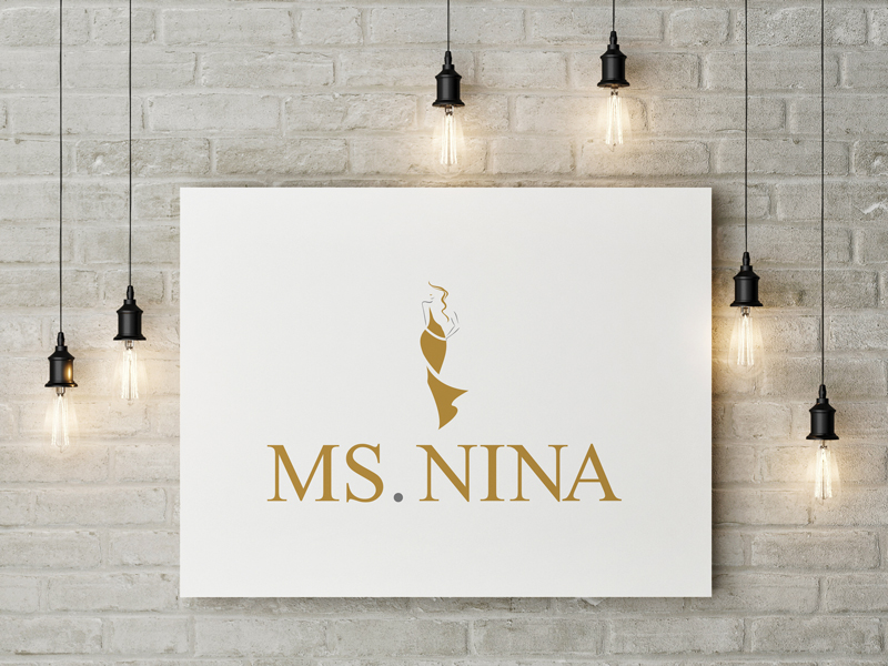 Logo Design by I AM NOBODY for Ms. Nina | Design #13788296