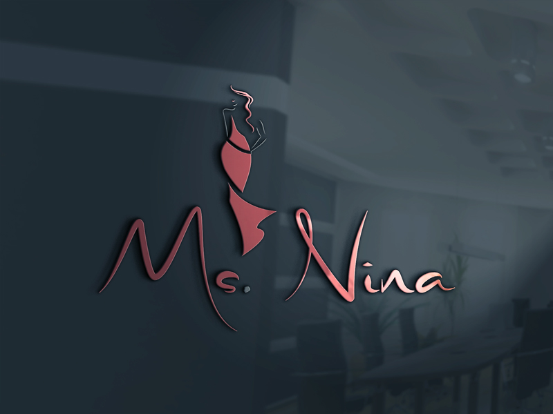 Logo Design by I AM NOBODY for Ms. Nina | Design #13788298