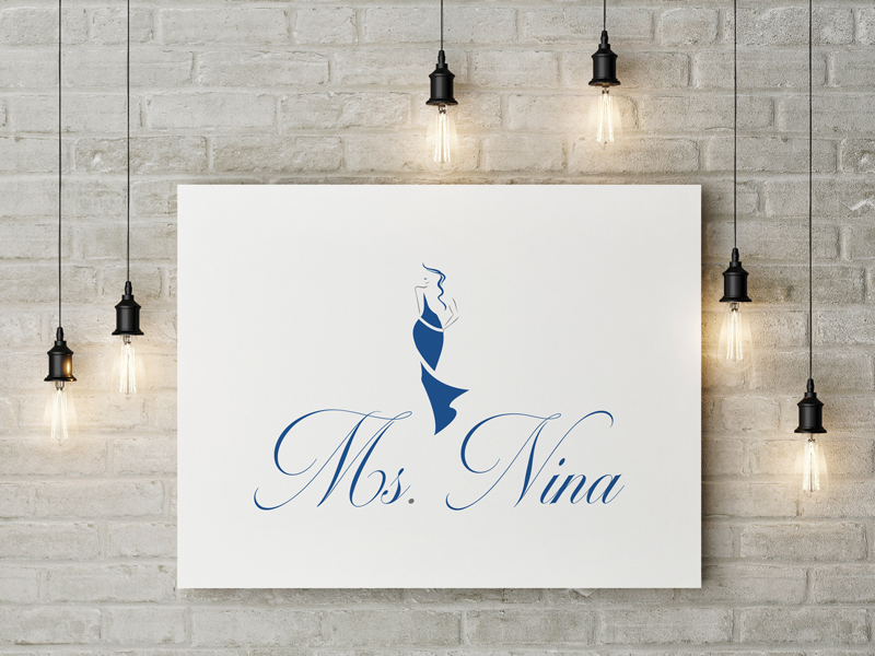 Logo Design by I AM NOBODY for Ms. Nina | Design #13788301