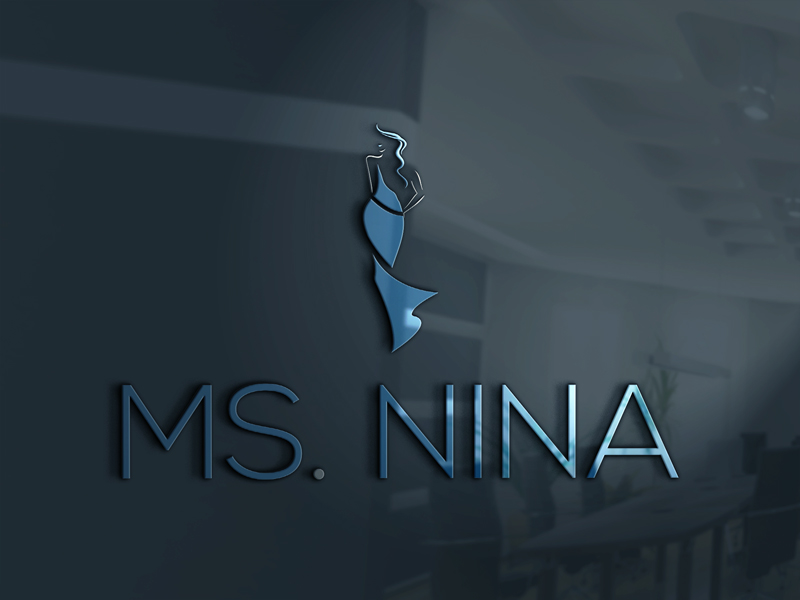 Logo Design by I AM NOBODY for Ms. Nina | Design #13788306