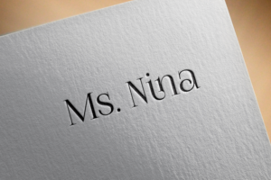 Logo Design by hemi world for Ms. Nina | Design: #13778958