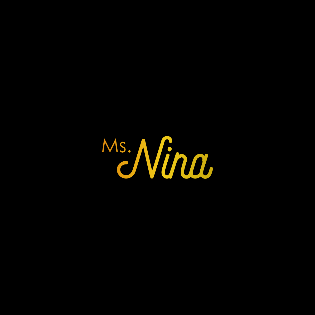 Logo Design by abdulrahimazka for Ms. Nina | Design #13830692